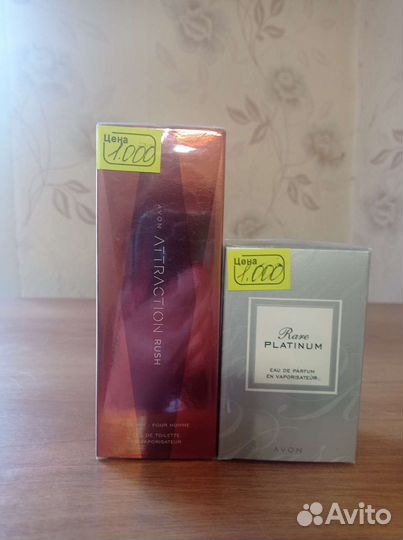 Мужская и женская туалетная вода от avon