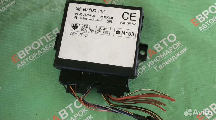 Блок комфорта Opel Astra G GM 90560112