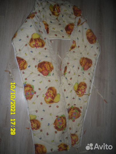 Бортики для детской кроватки