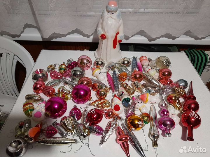 Елочные игрушки СССР