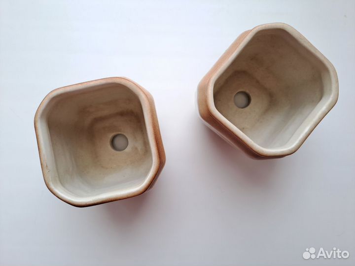 Цветочный горшок керамический