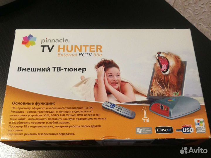 Внешний тв-тюнер pinnacle hunter