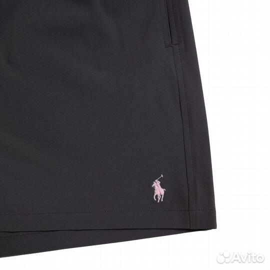 Мужские серые спортивные шорты Polo Ralph Lauren