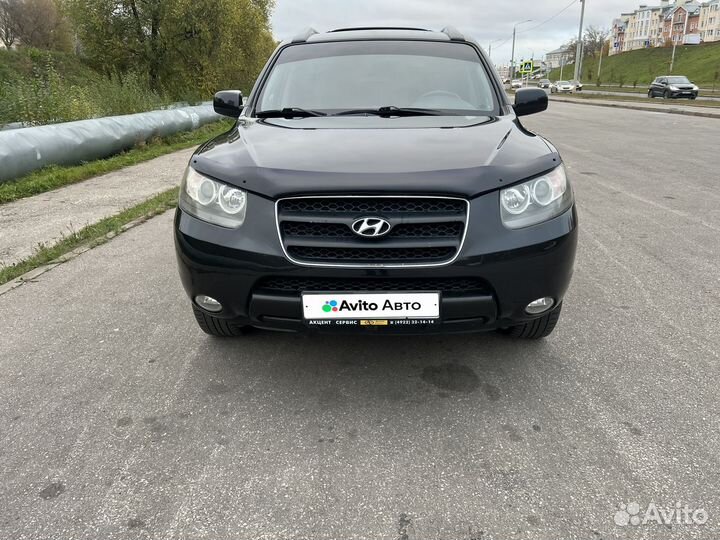 Hyundai Santa Fe 2.2 AT, 2008, 250 000 км