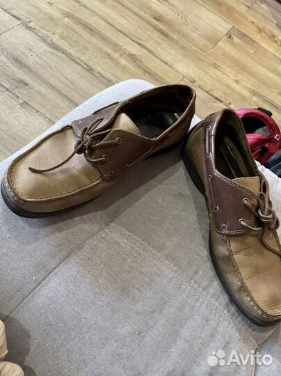 Мужские топсайдеры ecco 46 размер