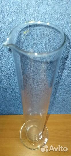 Колба цилиндрическая химическая