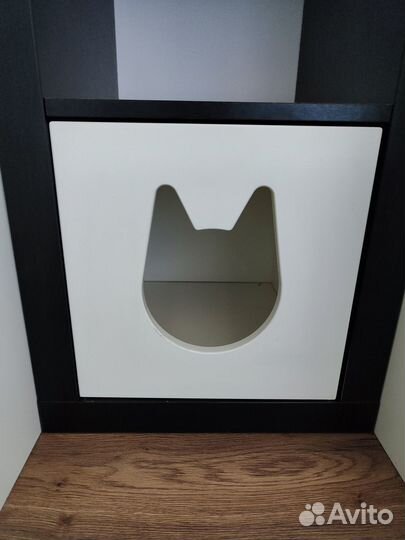 Вставка для кошек в стеллаж IKEA каллакс