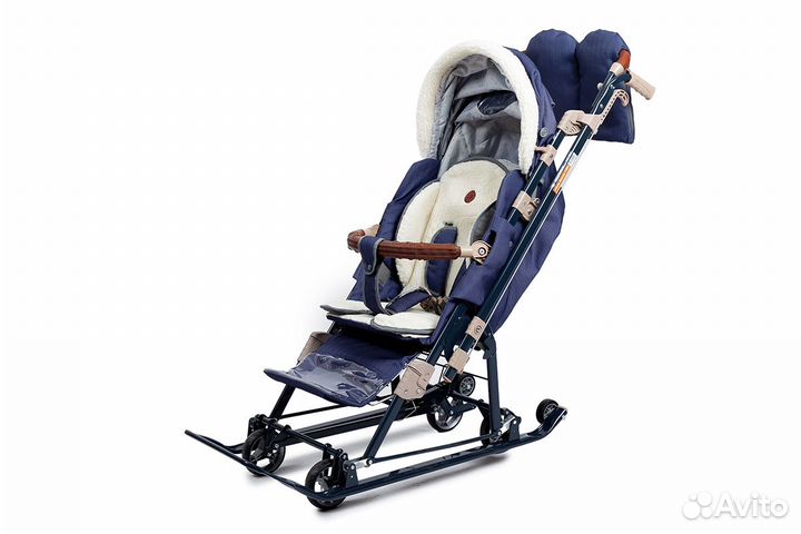 Санки-коляска, Nika - Ника Детям 7-8K (нд7-8K), Си