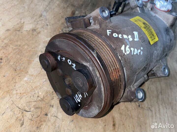 Компрессор кондиционера Ford Focus ll 1.6 дизель