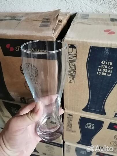 Набор бокалов для пива, 415 мл, Pasabahce