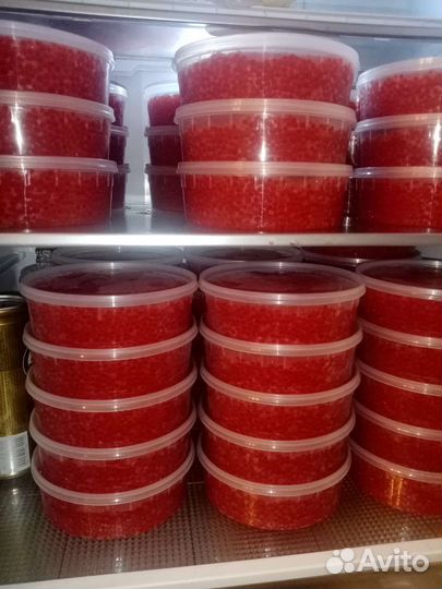Красная икра кета, нерка, чавыча 2023года