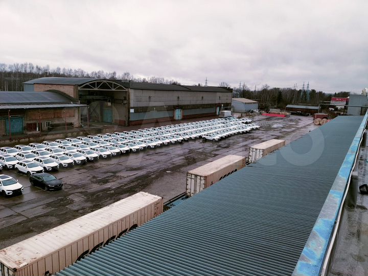 Открытая охр. площадка 13000м², жд тупик, склады