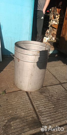Ведро из нержавейки 80 литров