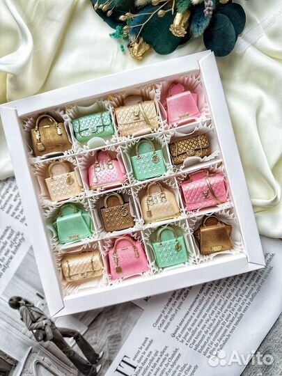 Шоколадный набор / Сумочки из шоколада / Шоколад