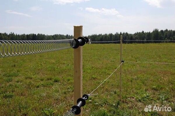 Электропастух. Колышки. Проволока 2мм