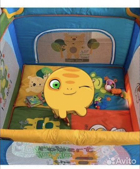 Манеж детский складной