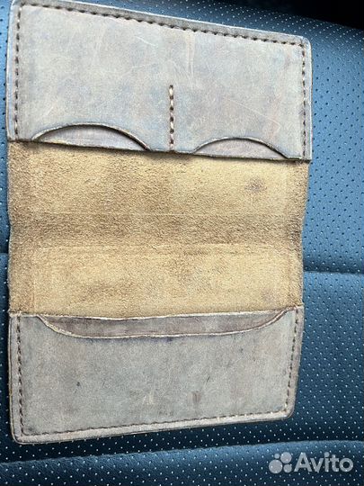 Обложка на паспорт кожаная