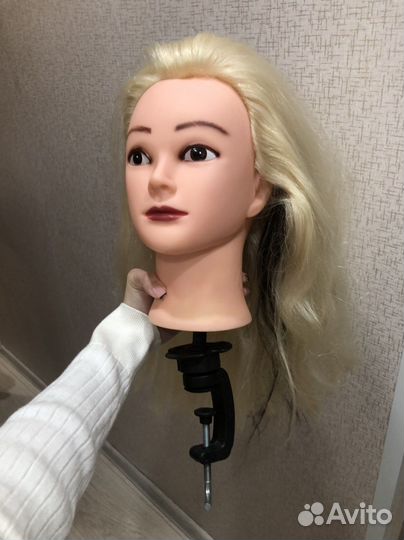 Голова манекен с волосами