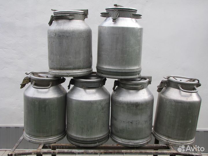Фляги бидоны алюминиевые бу