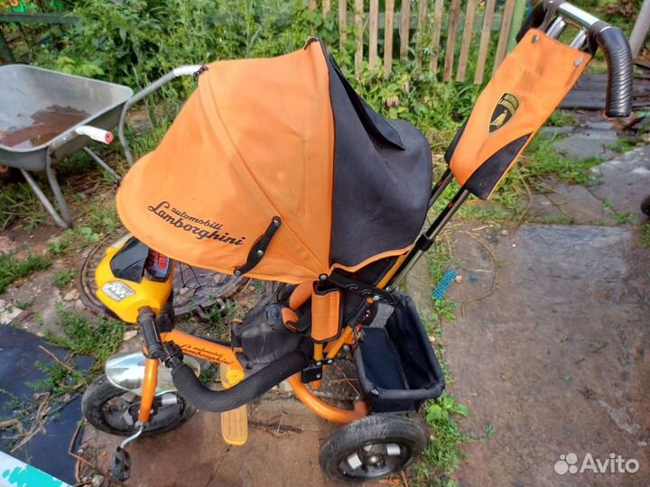 Велосипед коляска lamborghini