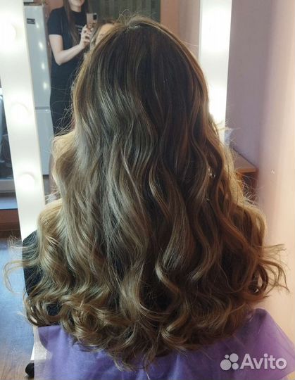 Макияж, локоны, визаж,Афрокудри,наращивание, брови