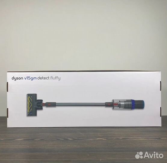 Пылесос dyson v15 gm detect fluffy новый гарантия