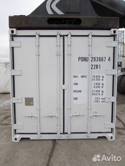 Рефконтейнер 20 футов 2002 г.в. Carrier