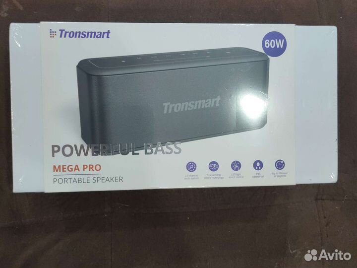 Блютуз колонка Tronsmart Mega Pro, 60Вт
