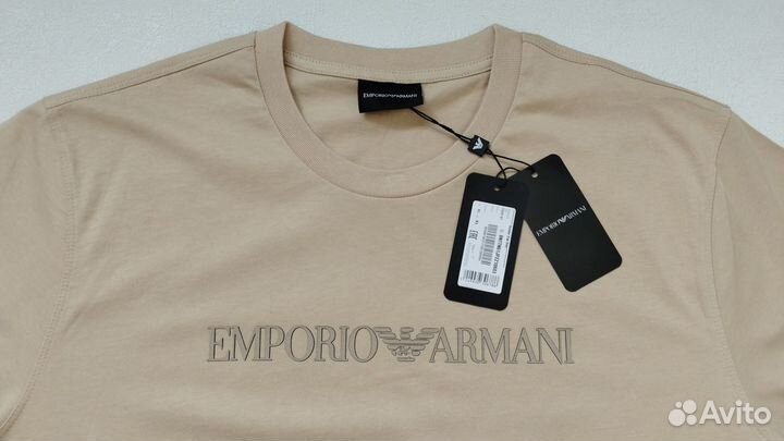 Emporio armani футболка больших размеров мужская