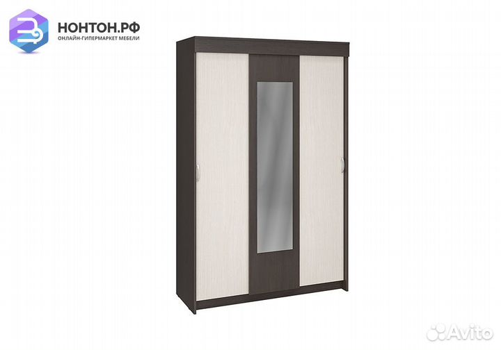 Шкаф-купе Бассо дуб белфорд / венге