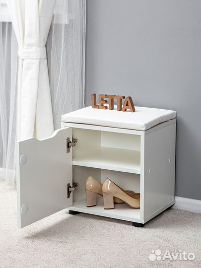 Тумба для обуви Мальта Лайт, Letta