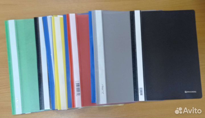 Папки скоросшиватель разные много