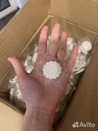 Мыло отельное в индивидуальной упаковке в подарок