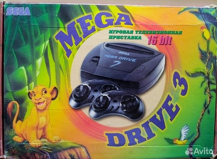 Игровая приставка Sega Mega Drive 3