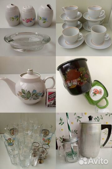 Посуда Кофейник Чайник Чашки Стопки Кружки Солонка