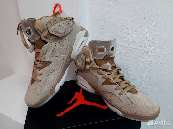 Кроссовки мужские Nike Air Jordan 6 кожаные 45 р