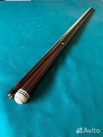 Кий поповский Виктора Бойко черный эбен с сучком