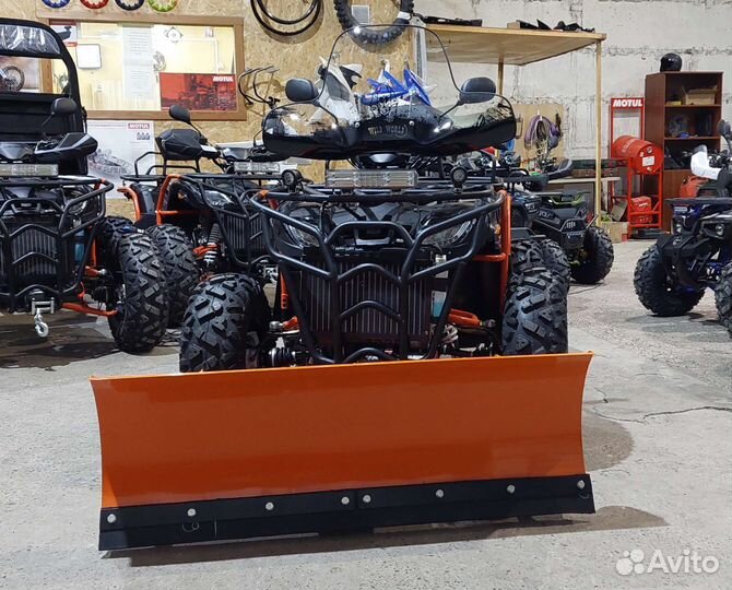 Квадроцикл Zongshen 300 4WD Лебедка, мех кпп