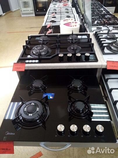 Поверхность газовая comfee cgh610gw новая