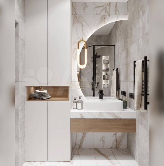 2-к. квартира, 77 м², 5/9 эт.