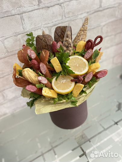 Мужские букеты съедобные