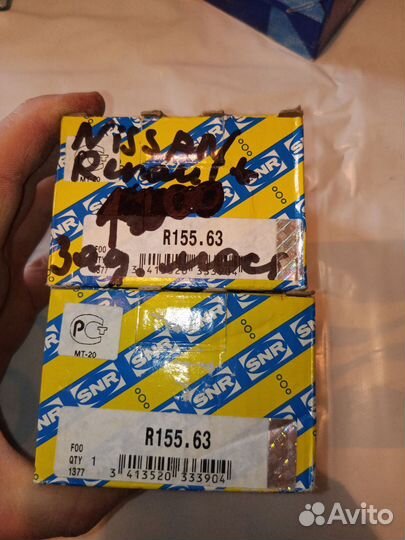 Подшипник ступицы (без авс) Logan 1.4V 1.6V