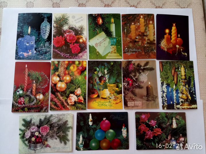 Открытки СССР чистые