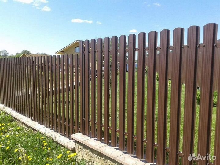 Заборы в ассортименте