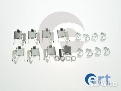 Комплект монтажный тормозных колодок mazda 6 20