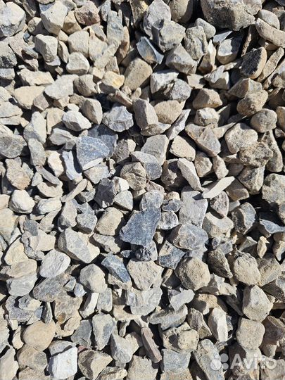 Гравий щебень