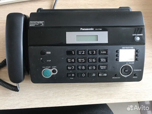 Телефон-факс Panasonic KX-FT982RU