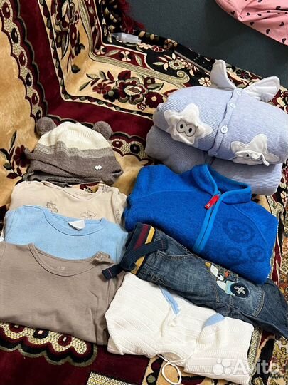 Вещи пакетом на мальчика