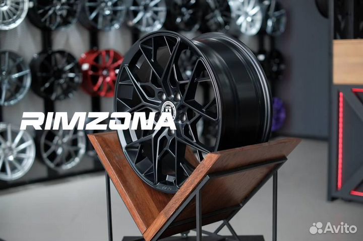 Литые диски FF10 R18 et38.0 5x108.0 Черный с полир