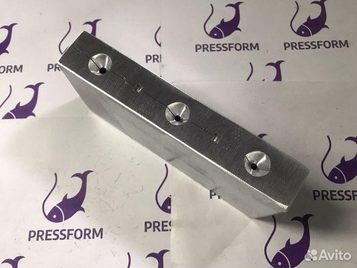 Форма чпу для литья грузил (самолёт с ухом)